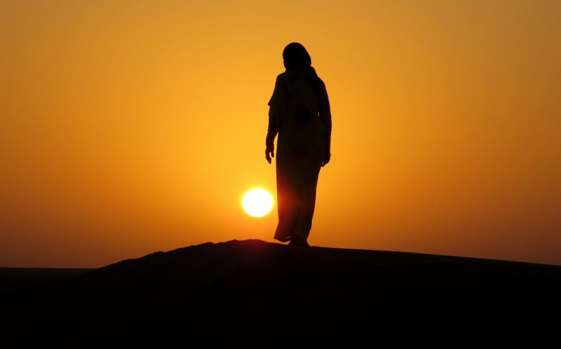 004 Sonnenuntergänge vom feinsten sind im Oman keine Seltenheit - Kopie